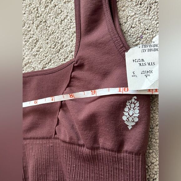 NWT Free People Movement Good Karma Square-Neck Bra - Picture 11 of 11